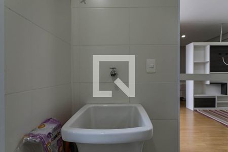 Área de Serviço de apartamento para alugar com 1 quarto, 43m² em Loteamento Mogilar, Mogi das Cruzes