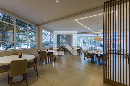 Apartamento para alugar com 43m², 1 quarto e 1 vaga Apartamento para alugar com 43m², 1 quarto e 1 vagaÁrea Comum - Salão de Festas