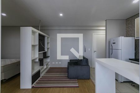 Sala de apartamento para alugar com 1 quarto, 43m² em Loteamento Mogilar, Mogi das Cruzes