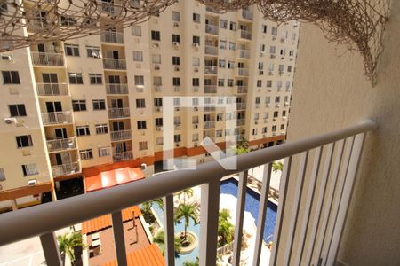 Varanda da sala de apartamento para alugar com 2 quartos, 52m² em Todos Os Santos, Rio de Janeiro