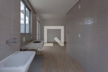 Cozinha e Área de Serviço de apartamento à venda com 2 quartos, 160m² em Esplanada, Belo Horizonte