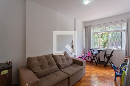Sala de apartamento à venda com 4 quartos, 130m² em Boa Viagem, Belo Horizonte