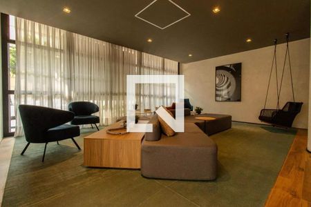 Apartamento para alugar com 22m², 1 quarto e sem vagaHall social