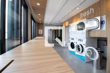 Apartamento para alugar com 22m², 1 quarto e sem vagaLavanderia