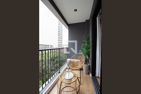 Apartamento para alugar com 22m², 1 quarto e sem vagaVaranda