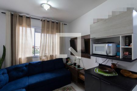 Sala e Cozinha Integrada de apartamento para alugar com 2 quartos, 32m² em Vila Nova Curuca, São Paulo