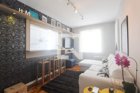 Sala de apartamento para alugar com 1 quarto, 55m² em São João, Porto Alegre