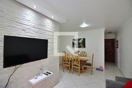 Sala de apartamento para alugar com 2 quartos, 50m² em Jardim Santa Cristina, Santo André