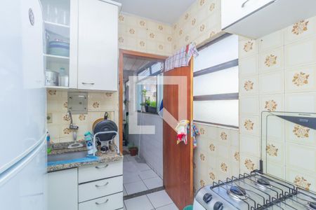 Cozinha  de apartamento à venda com 3 quartos, 78m² em Sagrada Família, Belo Horizonte