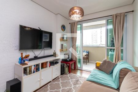 Sala de Estar de apartamento à venda com 2 quartos, 55m² em Vila Nova Cachoeirinha, São Paulo