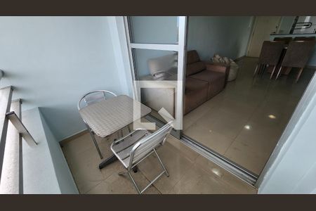 Varanda da Sala de apartamento para alugar com 2 quartos, 57m² em Encruzilhada, Santos