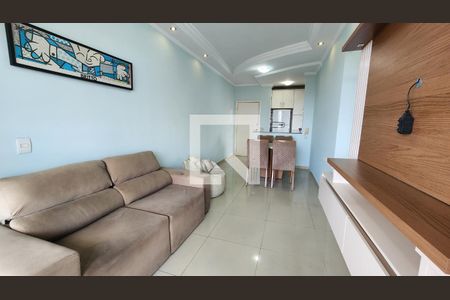 Sala de apartamento para alugar com 2 quartos, 57m² em Encruzilhada, Santos