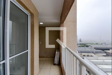Varanda da Sala de apartamento para alugar com 2 quartos, 50m² em Vila São João, Guarulhos