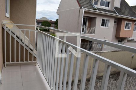 Varanda da suíte de casa de condomínio para alugar com 3 quartos, 150m² em Santa Felicidade, Curitiba