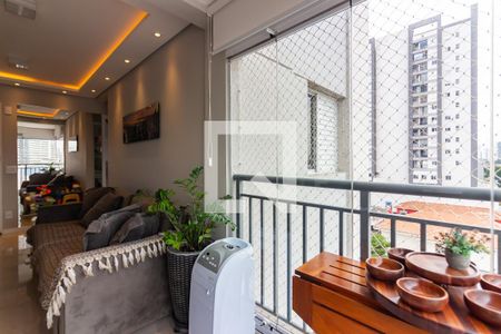 Varanda gourmet de apartamento à venda com 2 quartos, 44m² em Presidente Altino, Osasco