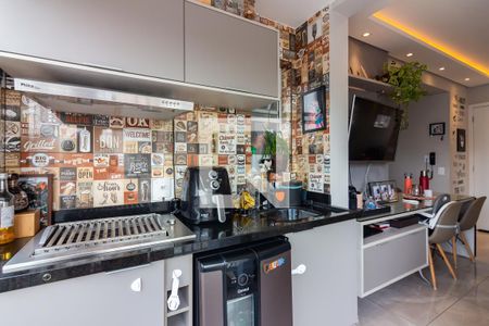 Varanda gourmet de apartamento à venda com 2 quartos, 44m² em Presidente Altino, Osasco