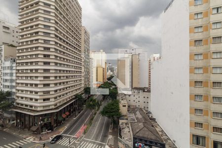 Vista do Quarto de apartamento para alugar com 1 quarto, 67m² em Santa Cecília, São Paulo