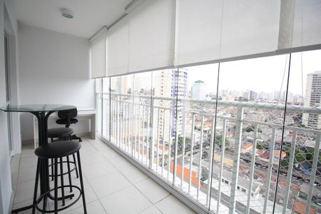 Varanda do Studio de apartamento para alugar com 1 quarto, 34m² em Ipiranga, São Paulo