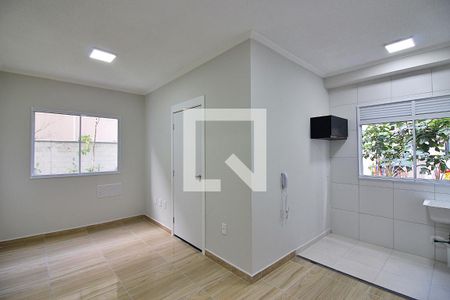Sala de apartamento para alugar com 1 quarto, 38m² em Parque Bristol, São Bernardo do Campo
