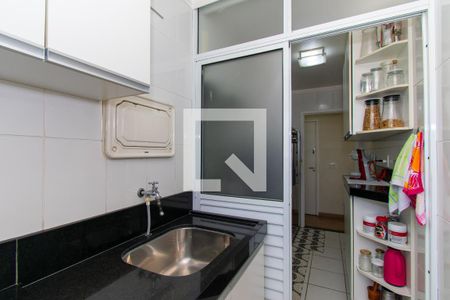 Área de Serviço de apartamento à venda com 3 quartos, 75m² em Vila Paulo Silas, São Paulo