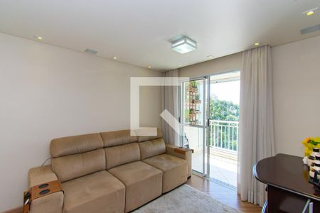 Sala de apartamento à venda com 3 quartos, 75m² em Vila Paulo Silas, São Paulo