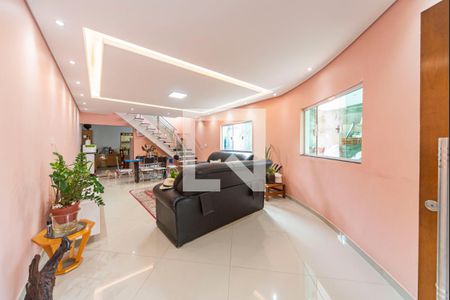 Sala de casa à venda com 3 quartos, 200m² em Vila Progresso, Santo André