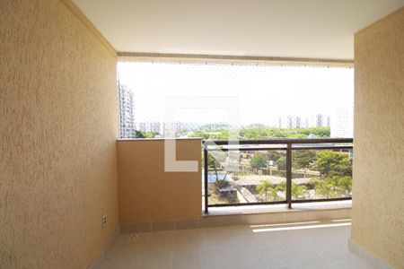 Varanda da Sala de apartamento à venda com 3 quartos, 70m² em Jacarepaguá, Rio de Janeiro