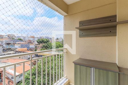 Varanda da Sala de apartamento para alugar com 2 quartos, 68m² em Vila das Belezas, São Paulo