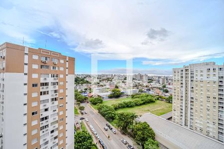 Vista da Sala de apartamento à venda com 3 quartos, 70m² em Vila Ipiranga, Porto Alegre