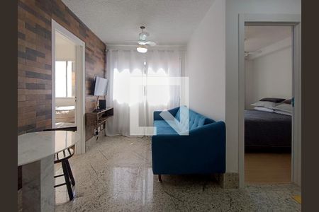 Sala de apartamento para alugar com 2 quartos, 38m² em Várzea da Barra Funda, São Paulo