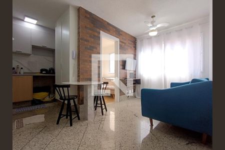 Apartamento para alugar com 38m², 2 quartos e sem vagaSala