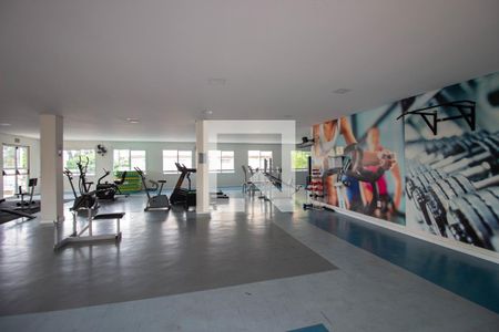 Apartamento para alugar com 44m², 2 quartos e 1 vaga Apartamento para alugar com 44m², 2 quartos e 1 vagaAcademia