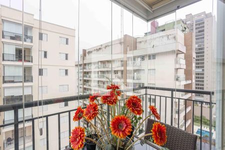 Varanda da Sala de apartamento à venda com 3 quartos, 81m² em Centro, Diadema