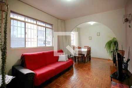 Sala de apartamento à venda com 3 quartos, 100m² em Santa Tereza, Belo Horizonte