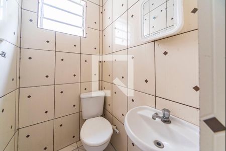 Banheiro Social de casa para alugar com 1 quarto, 40m² em Vila Suica, Santo André