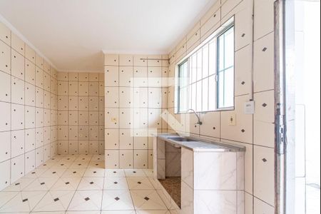 Sala/Cozinha de casa para alugar com 1 quarto, 40m² em Vila Suica, Santo André