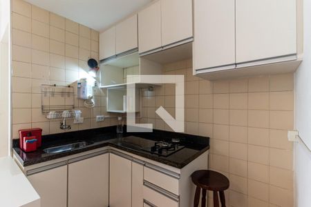 Cozinha de kitnet/studio à venda com 1 quarto, 50m² em Santa Cecilia, São Paulo