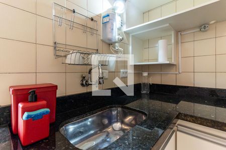 Cozinha - Pia de kitnet/studio para alugar com 1 quarto, 50m² em Santa Cecilia, São Paulo