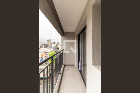 Varanda de kitnet/studio para alugar com 1 quarto, 26m² em Vila Buarque, São Paulo