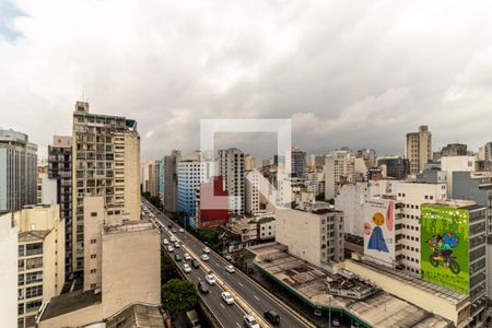 Vista do Studio de kitnet/studio para alugar com 1 quarto, 26m² em Vila Buarque, São Paulo