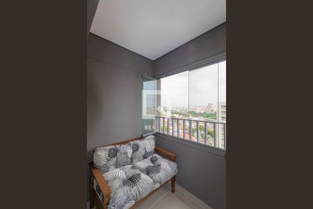 Studio para alugar com 28m², 1 quarto e sem vagaVaranda