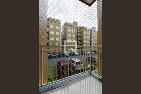 Varanda da Sala de apartamento para alugar com 2 quartos, 46m² em Jardim Sao Domingos, Guarulhos