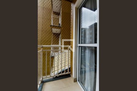 Varanda da Sala de apartamento para alugar com 2 quartos, 46m² em Jardim Sao Domingos, Guarulhos