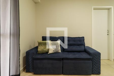 Sala de apartamento para alugar com 1 quarto, 45m² em Jardim Sumare, Ribeirão Preto