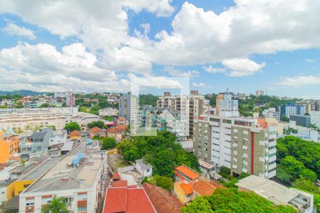 Vista da Sala de apartamento à venda com 3 quartos, 97m² em Menino Deus, Porto Alegre
