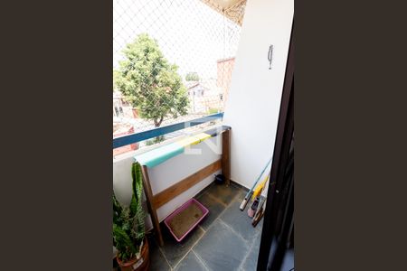 Varanda de apartamento à venda com 2 quartos, 51m² em Parque das Nações, Santo André