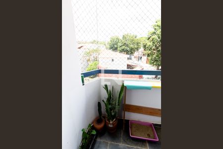 Varanda de apartamento à venda com 2 quartos, 51m² em Parque das Nações, Santo André