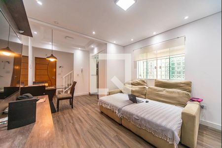 Sala de apartamento à venda com 2 quartos, 100m² em Vila Metalúrgica, Santo André