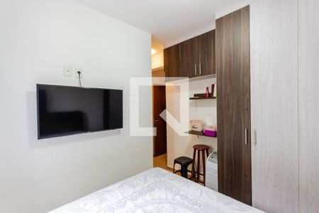 Suíte de apartamento para alugar com 2 quartos, 54m² em Campestre, Santo André