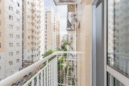 Varanda da Sala de apartamento para alugar com 2 quartos, 46m² em Jardim São Savério, São Paulo